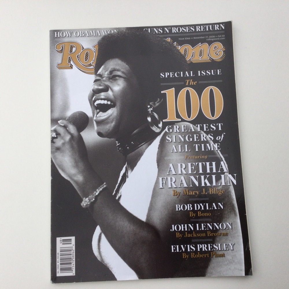 Rolling Stone Special Edition 100 Greatest Singers